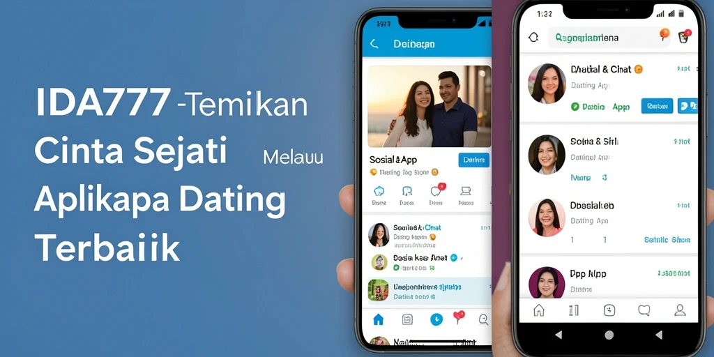 Tampilan antarmuka IDA777 yang modern dan mudah dinavigasi.