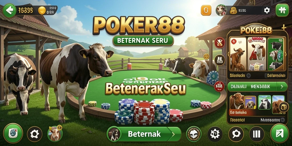 Tampilan antarmuka POKER88 yang menarik dan fungsional.